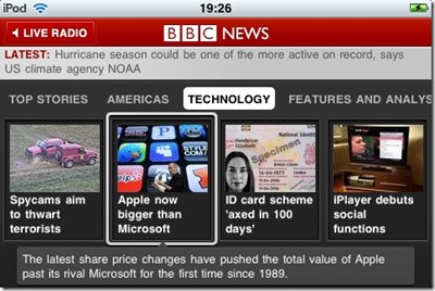 breaking news app bbc for ipad