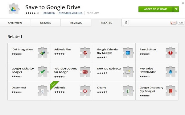 Google Drive Plug-in